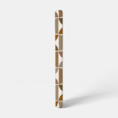 MCM Semicles Browns+Cream Big Pattern Samsung Galaxy Hülle (Linke Seite)