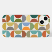 MCM simuliert die Farbe des großen Musters auf Cre iPhone Hülle (Rückseite (Horizontal))