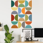 MCM simuliert Farbe auf Creme Poster (Heimbüro)