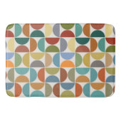 MCM simuliert Musterfarbe auf Creme Badematte (Vorderseite)