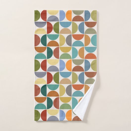 MCM simuliert Musterfarbe auf Creme Badhandtuch Set (Handtuch)