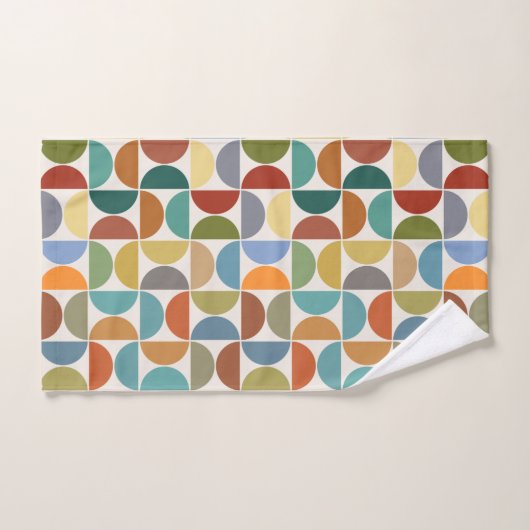 MCM simuliert Musterfarbe auf Creme Badhandtuch Set (Handtuch)