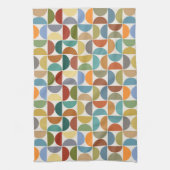 MCM simuliert Musterfarbe auf Creme Geschirrtuch (Vertikal)