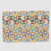 MCM simuliert Musterfarbe auf Creme Golfhandtuch (Horizontal)