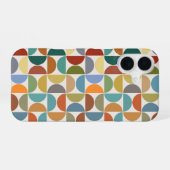 MCM simuliert Musterfarbe auf Creme iPhone 16 Hülle (Rückseite (Horizontal))