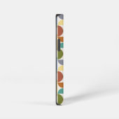 MCM simuliert Musterfarbe auf Creme iPhone Hülle (Rechte Seite)