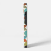 MCM simuliert Musterfarbe auf Creme iPhone Hülle (Linke Seite)