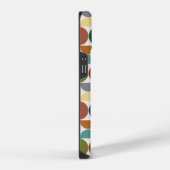 MCM simuliert Musterfarbe auf Creme iPhone Hülle (Rechte Seite)