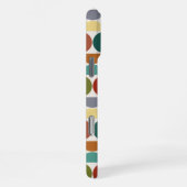 MCM simuliert Musterfarbe auf Creme iPhone Hülle (Rechte Seite)