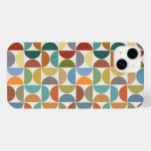 MCM simuliert Musterfarbe auf Creme iPhone Hülle (Rückseite (Horizontal))