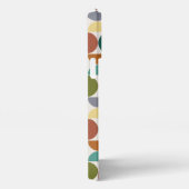 MCM simuliert Musterfarbe auf Creme iPhone Hülle (Rechte Seite)