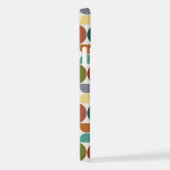 MCM simuliert Musterfarbe auf Creme iPhone Hülle (Rechte Seite)