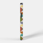 MCM simuliert Musterfarbe auf Creme iPhone Hülle (Rechte Seite)