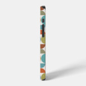 MCM simuliert Musterfarbe auf Creme iPhone Hülle (Linke Seite)