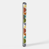 MCM simuliert Musterfarbe auf Creme iPhone Hülle (Rechte Seite)