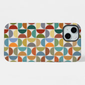 MCM simuliert Musterfarbe auf Creme iPhone Hülle (Rückseite (Horizontal))