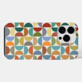 MCM simuliert Musterfarbe auf Creme iPhone Hülle (Rückseite (Horizontal))