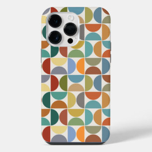 MCM simuliert Musterfarbe auf Creme iPhone 14 Pro Max Hülle
