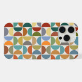 MCM simuliert Musterfarbe auf Creme iPhone Hülle (Rückseite (Horizontal))