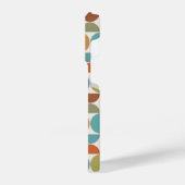 MCM simuliert Musterfarbe auf Creme iPhone Hülle (Linke Seite)