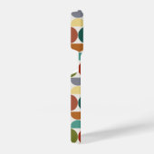 MCM simuliert Musterfarbe auf Creme iPhone Hülle (Rechte Seite)