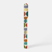 MCM simuliert Musterfarbe auf Creme iPhone Hülle (Rechte Seite)