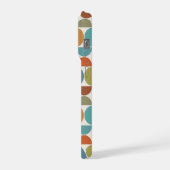 MCM simuliert Musterfarbe auf Creme iPhone Hülle (Linke Seite)