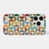 MCM simuliert Musterfarbe auf Creme iPhone Hülle (Rückseite (Horizontal))