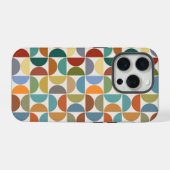 MCM simuliert Musterfarbe auf Creme iPhone Hülle (Rückseite (Horizontal))