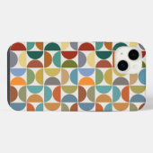 MCM simuliert Musterfarbe auf Creme iPhone Hülle (Rückseite (Horizontal))