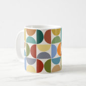 MCM simuliert Musterfarbe auf Creme Kaffeetasse (Vorderseite Links)