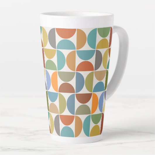 MCM simuliert Musterfarbe auf Creme Milchtasse (Rechte Ecke)