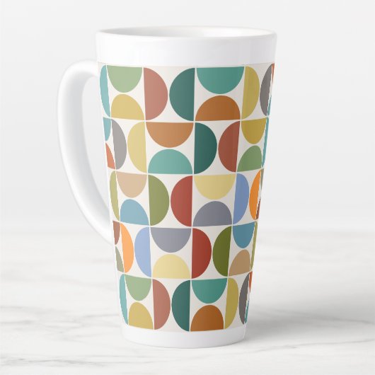 MCM simuliert Musterfarbe auf Creme Milchtasse (Linke Ecke)