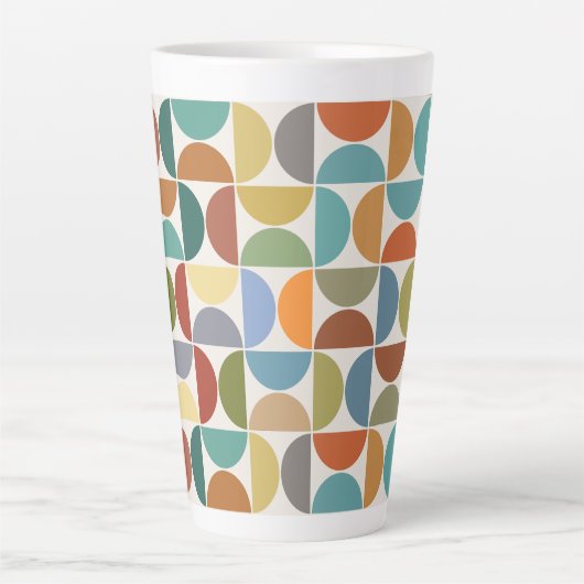 MCM simuliert Musterfarbe auf Creme Milchtasse (Vorderseite)