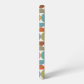 MCM simuliert Musterfarbe auf Creme Samsung Galaxy Hülle (Linke Seite)