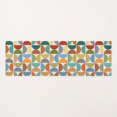 MCM simuliert Musterfarbe auf Creme Yogamatte (Vorderseite (Horizontal))