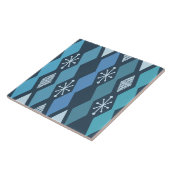 MCM-Spalten im Atomzeitalter Aquamarin blau Fliese (Seite)