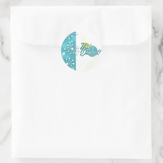 MCM Sputnik Verlobung Shower Stickers (Tasche)