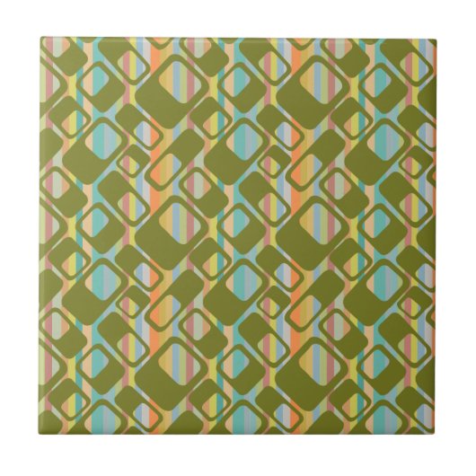 MCM Streifen Fliese (Vorderseite)