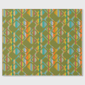 MCM Streifen Geschenkpapier (Flach)