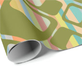 MCM Streifen Geschenkpapier (Rolleneckpunkt)