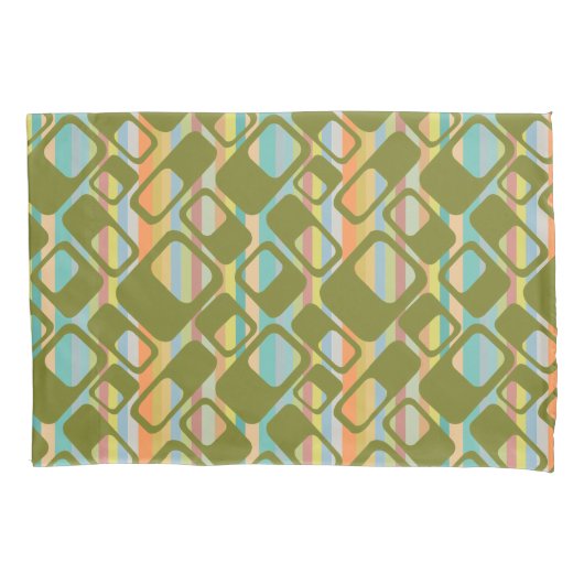 MCM Streifen Kissenbezug (Vorderseite)