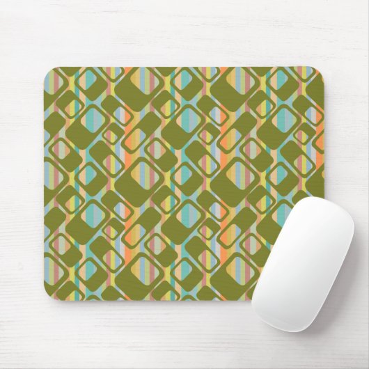 MCM Streifen Mousepad (Mit Mouse)