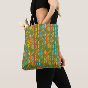 MCM Streifen Tasche