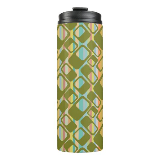 MCM Streifen Thermosbecher (Vorderseite)