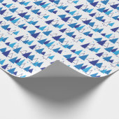 MCM-Strukturen Geschenkpapier (Ecke)