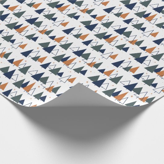 MCM-Strukturen Geschenkpapier (Ecke)