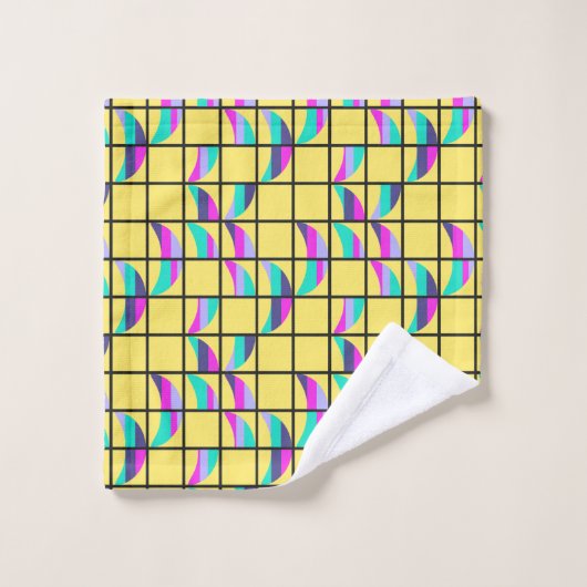 MCM Tic-Tac-Toe Badhandtuch Set (Waschlappen)