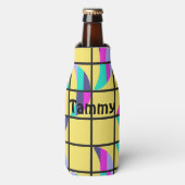 MCM Tic-Tac-Toe Flaschenkühler (Flaschenvorderseite)