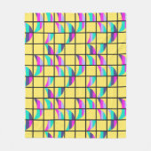 MCM Tic-Tac-Toe Fleecedecke (Vorderseite)